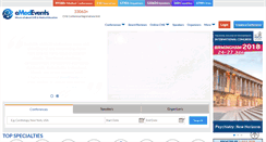 Desktop Screenshot of emedevents.com